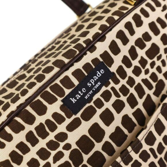 Kate Spade SAFARI Weekender Travel Satchel in Brown $295+ - Picture 10 of 12